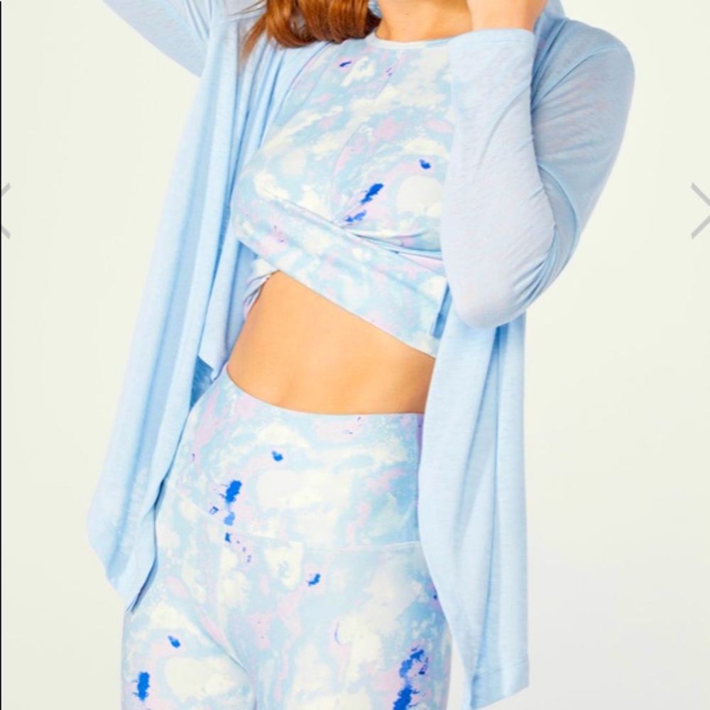 Ellie Activewear “Head in the Clouds” cardigan!